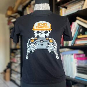 Place Black Tee with Graphic Design